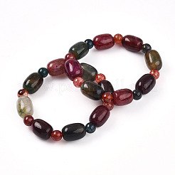 Браслеты из натурального агата G-P570-01F