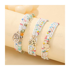 3шт. браслеты с подвесками из сплава FS-WG46BEA-02