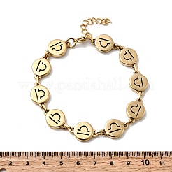 12 bracelet à maillons en acier inoxydable 304 Constellations&nbsp;BJEW-I239-01G-02