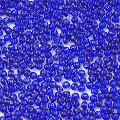 Perle di vetro trasparente&nbsp;SEED-S040-09A-04