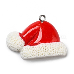 Pendentifs en résine opaque&nbsp;RESI-D055-007P