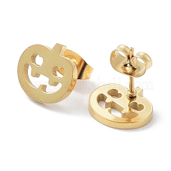 Серьги-гвоздики из нержавеющей стали 304 на Хэллоуин&nbsp;LS-EJEW-H136-07G