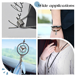 100 шт. 5 бусины из нержавеющей стали 202 STAS-PH0005-16