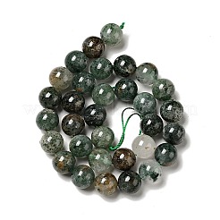 Fili di perline fuchsite naturali&nbsp;G-K285-40C-1