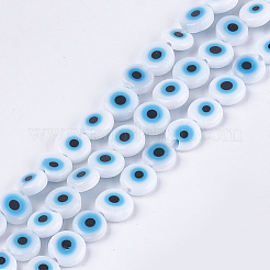 Chapelets de perles vernissées manuelles&nbsp;X-LAMP-S191-02A-08