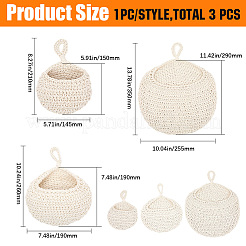 3 шт. 3 стиля AJEW-GF0011-57B