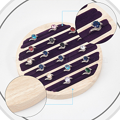 Стойки для деревянных колец на 6 слот&nbsp;RDIS-WH0011-30