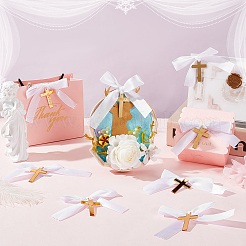 30шт крест акриловые подарочные бирки&nbsp;DIY-AB00007