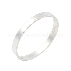 925 кольцо на палец из стерлингового серебра для женщин RJEW-NH0002-02B-S