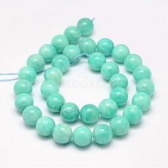 Natur amazonite Perle Stränge&nbsp;G-P204-02-12mm