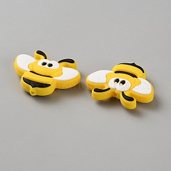 Силиконовые бусины&nbsp;SIL-WH0001-60B