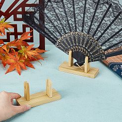 Деревянные складные веерные стенды&nbsp;LS-DIY-WH0899-323