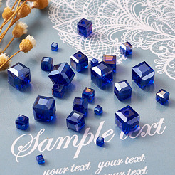 Стеклянные бусины с гальваническим покрытием &nbsp;EGLA-TA0001-03A