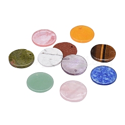 10шт 10 стильные подвески из смешанных драгоценных камней&nbsp;G-CJ0001-32