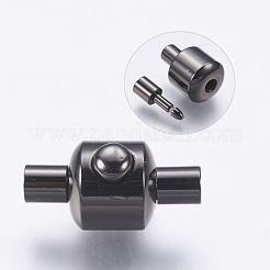 Латунь штыковые застежками KK-F734-09B-NR