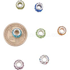 Полимерная глина горный хрусталь Европейский бисером CPDL-NB0001-07