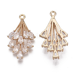 Латунные микро проложить кубического циркония подвески&nbsp;KK-R111-006-B01