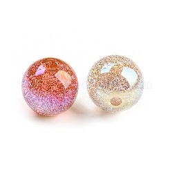 Непрозрачные акриловые бусины&nbsp;MACR-F078-09