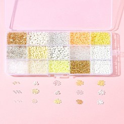 Наборы для изготовления браслетов из круглых стеклянных бусин своими руками&nbsp;SEED-FS0001-34