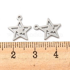 Anlaufgeschützte Anhänger aus 304 Edelstahl&nbsp;LS-STAS-L022-035P