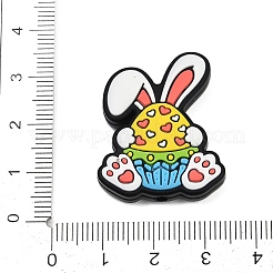 Пасхальный кролик силиконовые бусины SIL-V002-05A