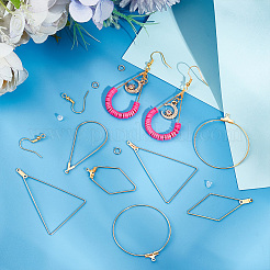 Наборы для изготовления сережек с подвесками своими руками DIY-UN0005-70
