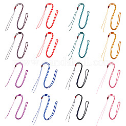 Изготовление ожерелий из двухцветного полиэстерового шнура (16 шт.)&nbsp;MAK-TA0001-19