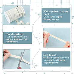 ПВХ синтетический резиновый шнур RCOR-WH0006-01-B