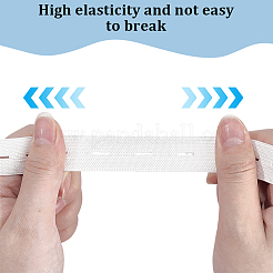 5м плоский эластичный шнур/тесьма с петлей&nbsp;DIY-CY0002-13A