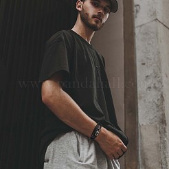 Слово люблю тебя навсегда кожаный плетеный трехслойный браслет из нескольких нитей JB751A