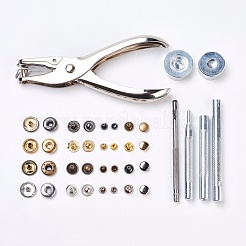 Застежка на кнопках из металла BUTT-L021-02