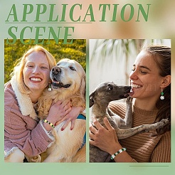 30 шт. 2 цвета тибетские европейские бусины&nbsp;MPDL-YW0001-08