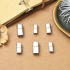 6 шт. 3 стиля магнитных застежек из нержавеющей стали 304 с клеевыми концами&nbsp;STAS-CJ0003-26