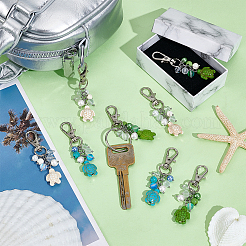 12 шт. 3 цвета подвески из искусственной бирюзы в виде морской черепахи&nbsp;HJEW-NB00201