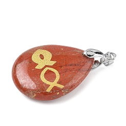 Природные смешанные подвески драгоценных камней&nbsp;G-F786-09I