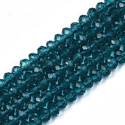 Filo di perline in vetro&nbsp;LS-EGLA-A034-T4mm-D27