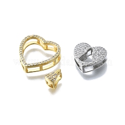 Комплект подвесок из латуни с микропаве из кубического циркония KK-V010-08GP-01