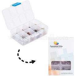 Сплавочные овальные бусины тибетского стиля  PALLOY-PH0013-06