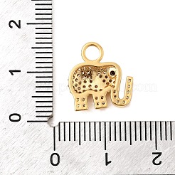 Латунные микро проложить кубического циркония подвески&nbsp;KK-C117-03A-G