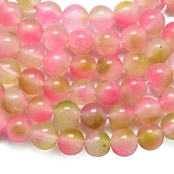 Натуральный Malaysia нефритовые бусы пряди&nbsp;G-L645-C01-6mm-26