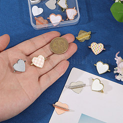 15 шт. 3-цветный сплав термопереводной ремешок для часов аксессуары FIND-CA0011-17A