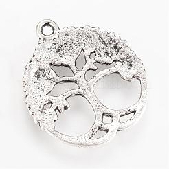 Сплавочные подвески тибетского стиля&nbsp;TIBEP-Q064-35AS-RS