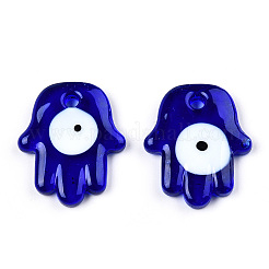 Прозрачные подвески лэмпворк ручной работы LAMP-T011-15-B07