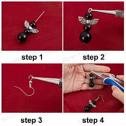 DIY-Sets zum Herstellen weihnachtlicher Ohrhänger&nbsp;DIY-SC0019-54