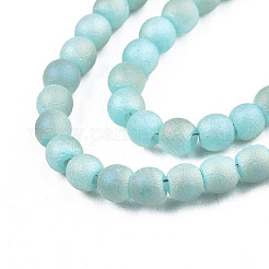 Матовое гальванических бисер пряди&nbsp;LS-EGLA-S195-01A-07