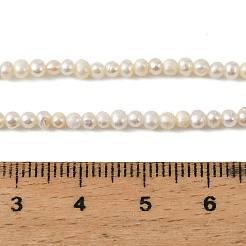 Нити из натурального культивированного пресноводного жемчуга&nbsp;PEAR-L034-14A