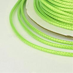 Cordón de poliéster encerado coreano ecológico&nbsp;YC-P002-1mm-1101