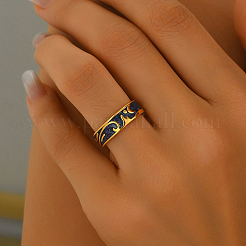 Нерегулярный узор латунные кольца для женщин&nbsp;YY3361-2