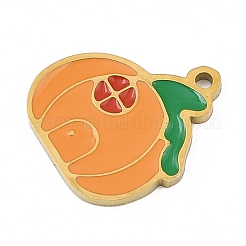 Pendentifs en acier inoxydable émaillé 304 pour Halloween&nbsp;LS-FIND-I068-01G-07