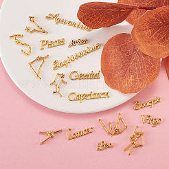 Кабошоны из сплава двенадцати созвездий&nbsp;DIY-CJ0001-29